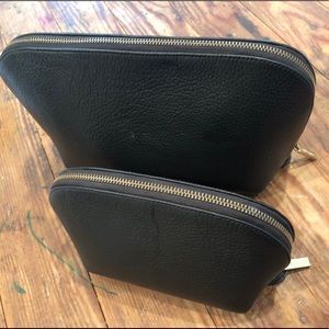 Cuyana Leather Travel Set